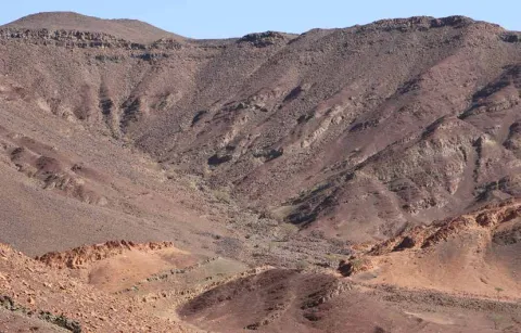Low-altitude mountains